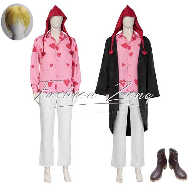 送料無料◇ONE PIECE（ワンピース） 風 コラソン コスプレ衣装