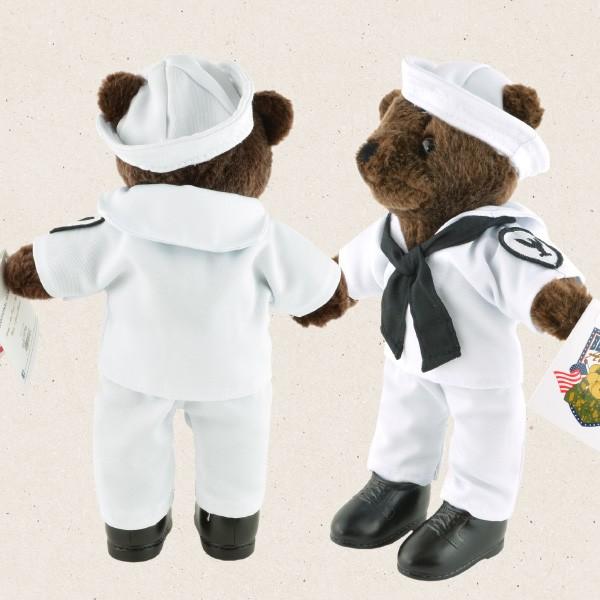 テディベア 海軍 空軍 警備隊 軍隊 約25cm BEAR FORCES of America