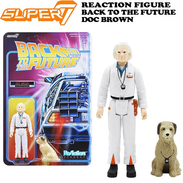 SUPER 7 スーパー7 バックトゥザフューチャー DOC BROWN アクション