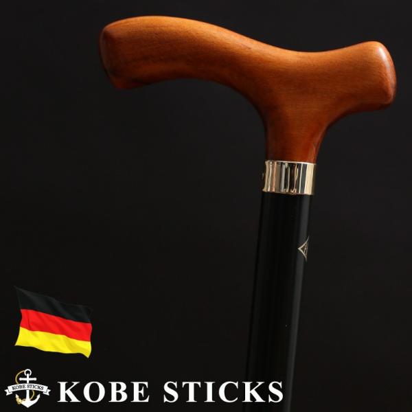 杖 つえ ステッキ おしゃれ ドイツ製 大人の魅力が引き立つ紳士な