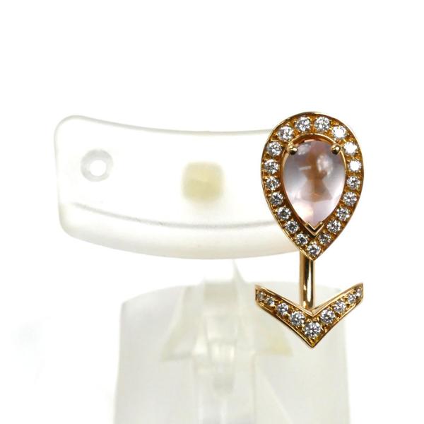 CHAUMET（ショーメ） K18PG ジョゼフィーヌ エグレット ピンククォーツ