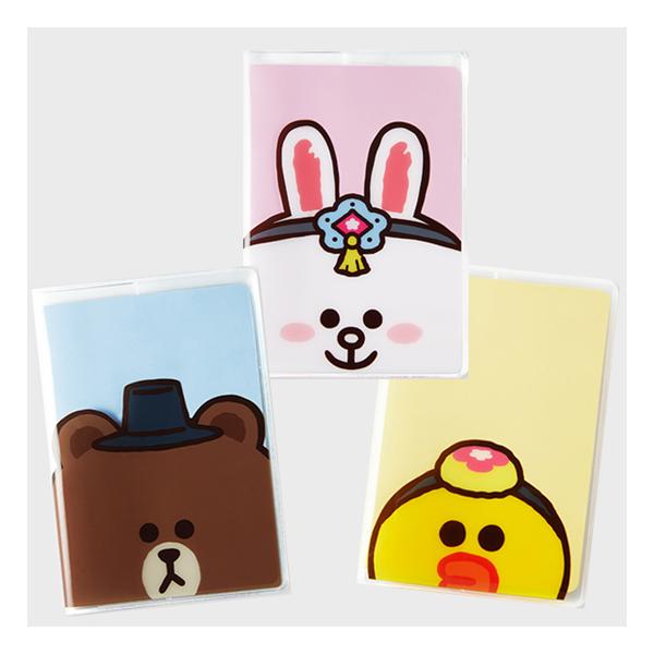 ラインフレンズ 韓服 パスポートケース LINE FRIENDS 公式 韓国