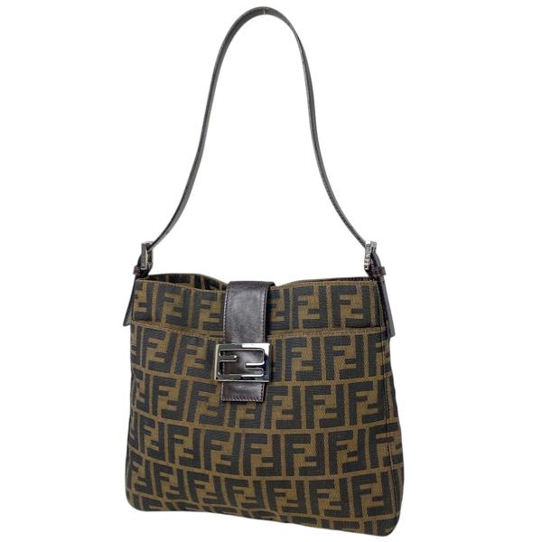 FENDI（フェンディ） ズッカ柄 ショルダーバッグ ハンドバッグ
