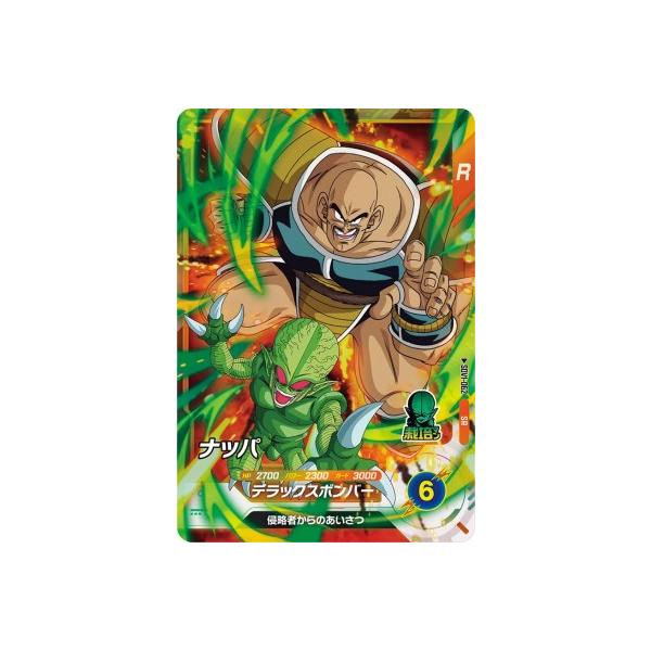 ドラゴンボールスーパーダイバーズ SDV1-062 SR ナッパ 【1弾