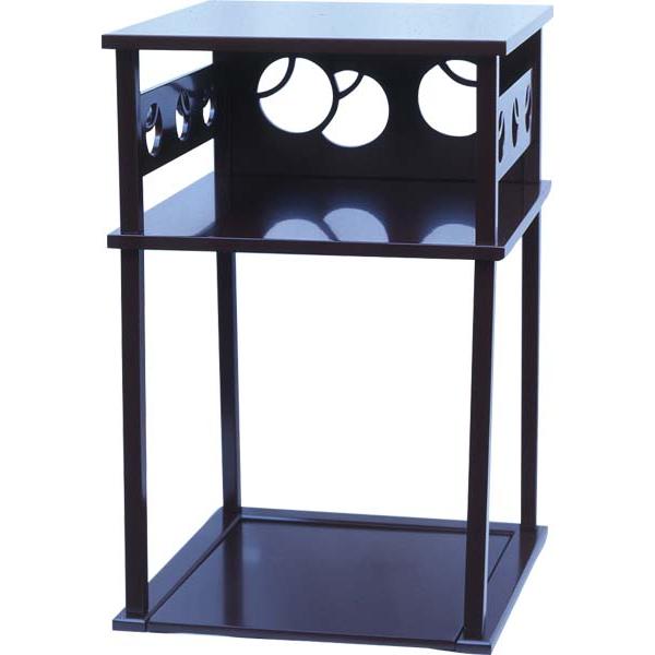 茶道具 つぼつぼ透かし二重棚（而妙斎好写） : 茶道具春日園ヤフー店