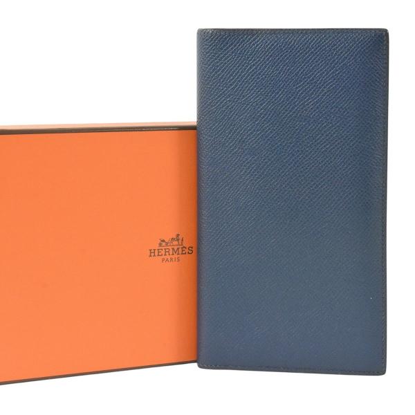 HERMES（エルメス） 美品 MC2 フレミング ヴェルソ メンズ 長財布 長
