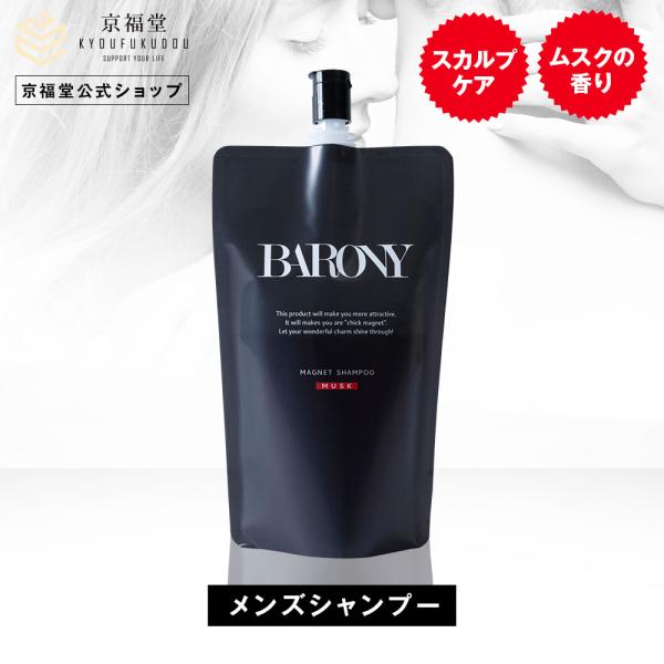 BARONY（バロニー） マグネット シャンプー メンズ 男性用 男性 パウチ