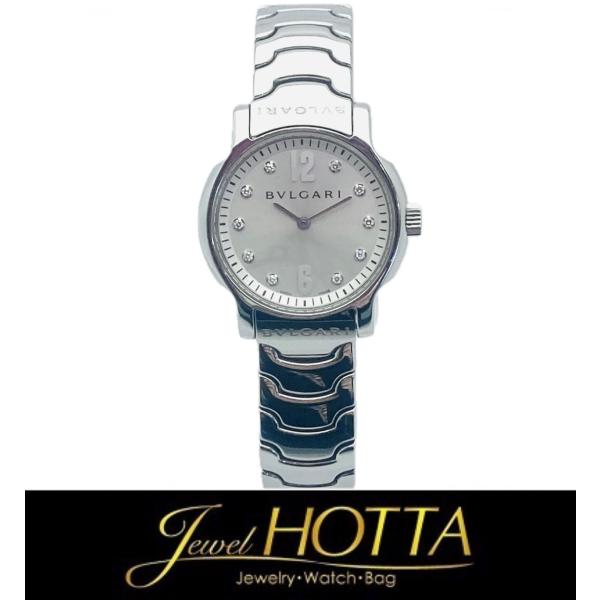 BVLGARI（ブルガリ） 【美品】ブルガリ ソロテンポ 10Pダイヤ 腕時計