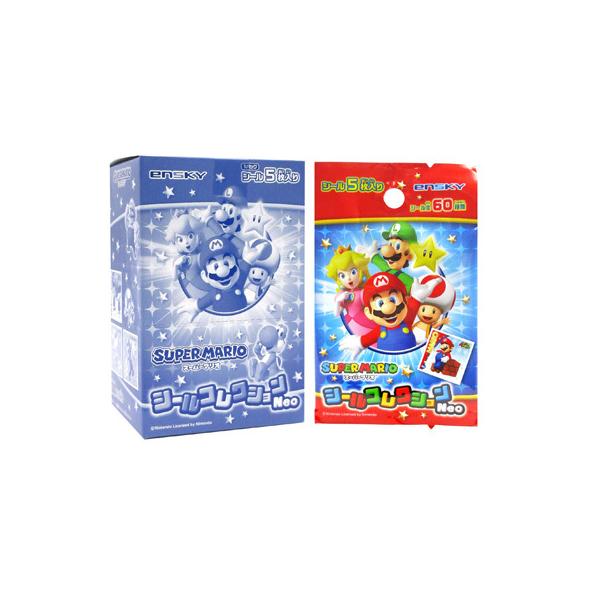 シール スーパーマリオ シールコレクション NEO パック(20個入) : 堀