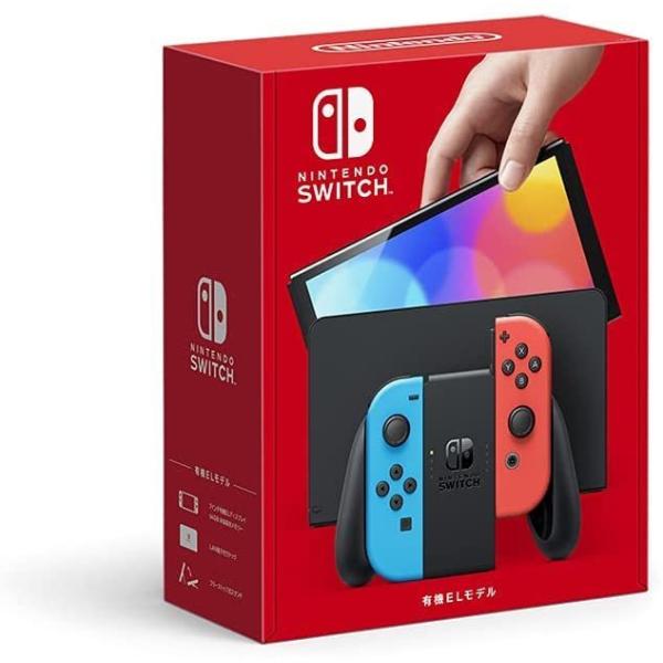 Nintendo Switch(有機ELモデル) Joy-Con(L) ネオンブルー/(R) ネオン