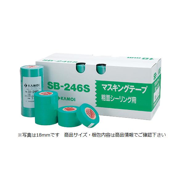 養生・マスキングテープ カモ井 SB-246S(粗面サイディングボード用