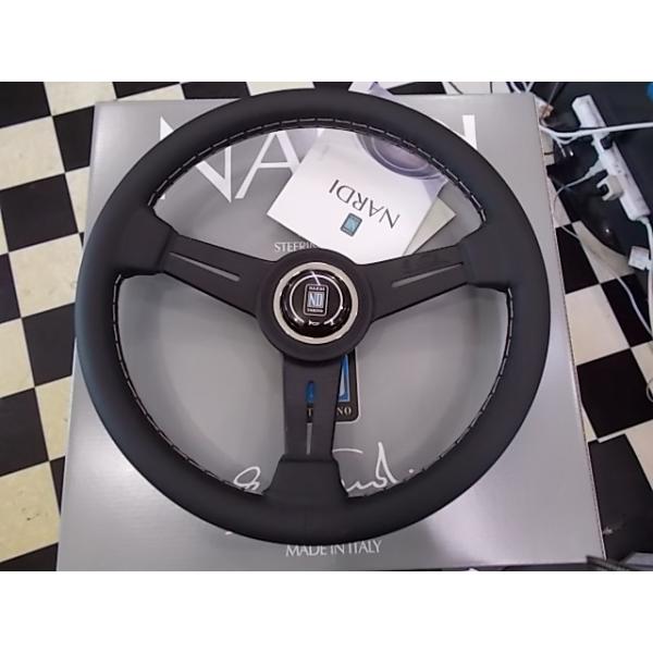NARDI ナルディ Classic レザー N110 ブラックレザー＆ブラック