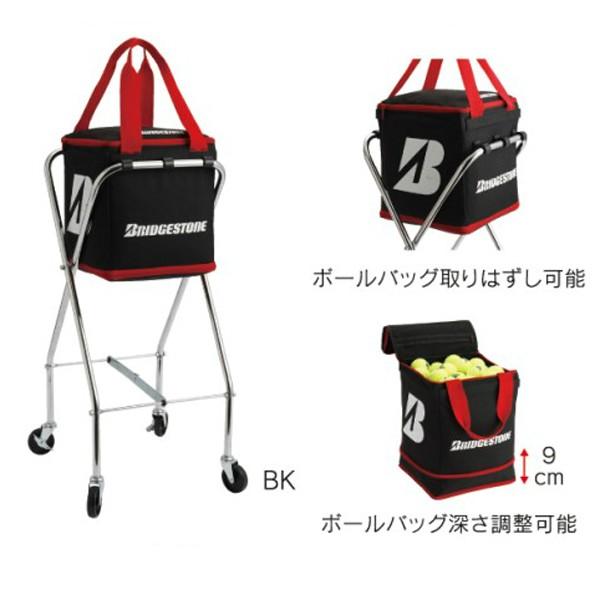 BRIDGESTONE（ブリヂストン） キャスター付ボールバッグ TAB901 テニス