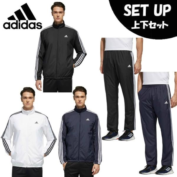 adidas（アディダス） ウインドブレーカー上下セット メンズ MH 3ST WD