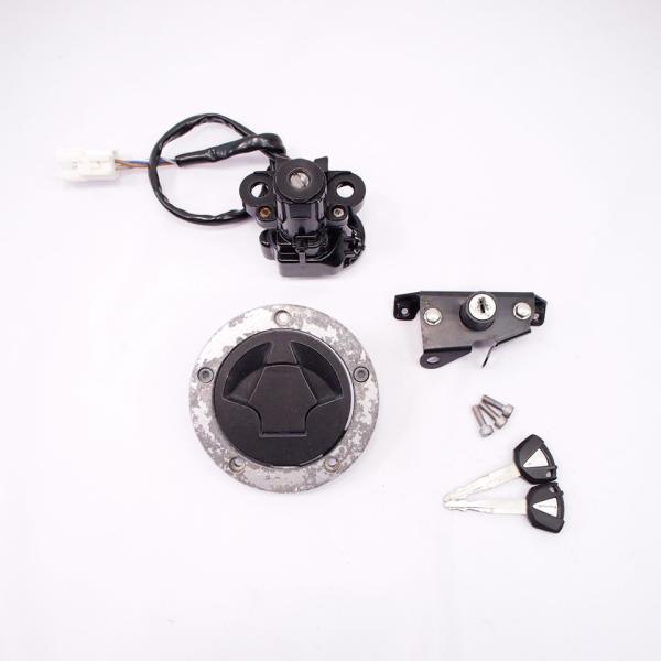 ニンジャ400 EX400E-A09 14年 純正メインキー鍵スペアキー タンク