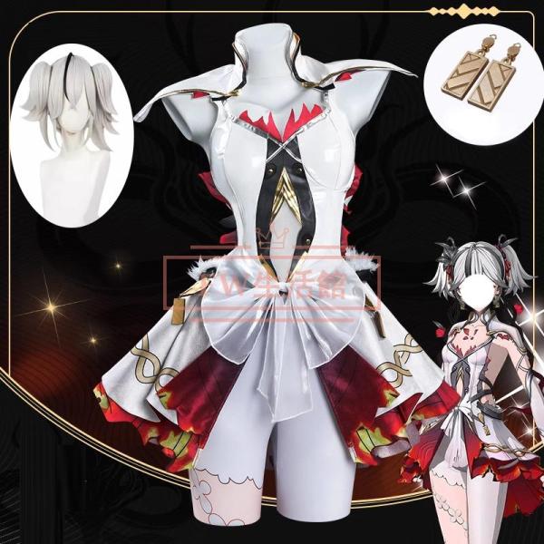 鳴潮 ツバキ 椿 つばき コスプレ衣装 ウィッグ 演出服 アニメ ゲーム