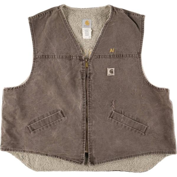 Carhartt（カーハート） 古着 ビッグサイズ 00年代 ダックベスト USA製