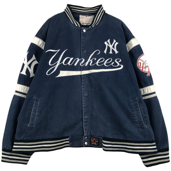 古着 90年代 JH Design MLB ニューヨークヤンキース コットンボタン
