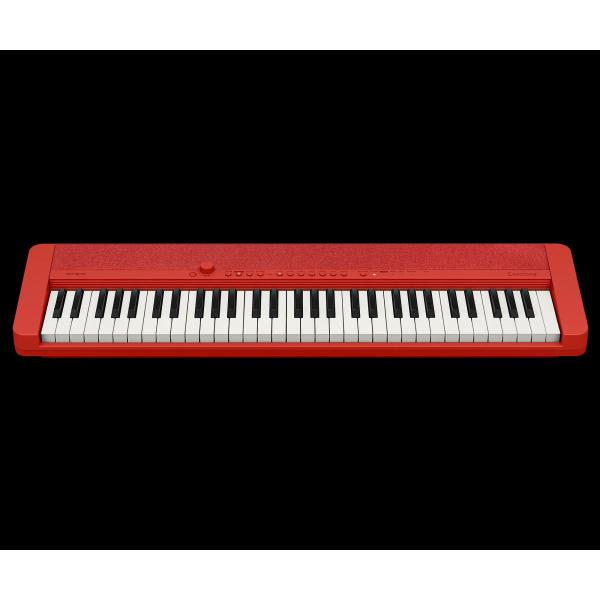 キーボード 電子ピアノ CASIO CT-S1 RD 61鍵盤 カシオ CTS1 赤
