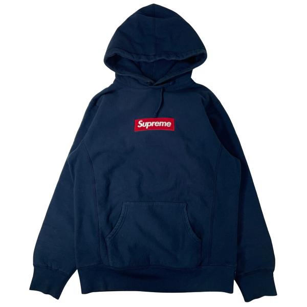 Supreme（シュプリーム） Supreme Box Logo Hooded Sweatshirt NAVY