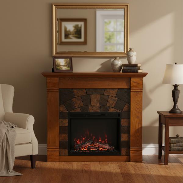 23インチ電気暖炉 エルクモント/送料無料/LLOYD GRANDE/ロイドグランデ