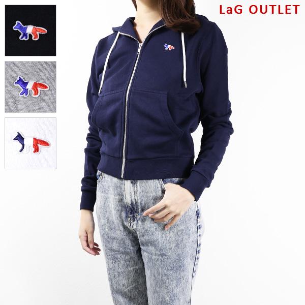 MAISON KITSUNE（メゾン キツネ） Tricolor Fox Patch Hoodie