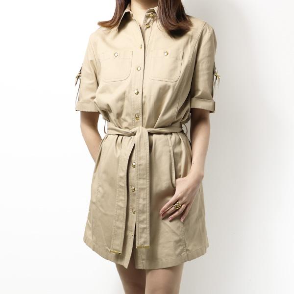 CELINE（セリーヌ） Cotton Twill Trapeze Mini Dress シャツ