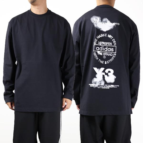 Y-3 ワイスリー Tシャツ Graphic Long Sleeve Tee JX4747 メンズ 長袖