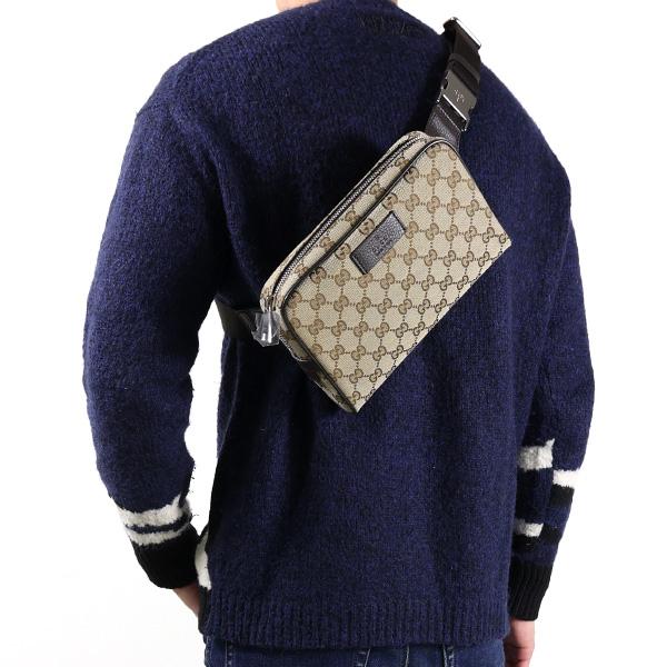 GUCCI（グッチ） ボディバッグ GG Monognam Crossbody Bag 449174