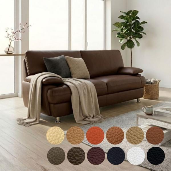 Lelax ソファ ソファー 革 レザー 3人掛けソファ 本革ソファ