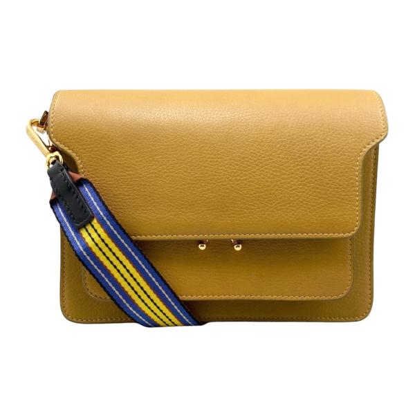 MARNI（マルニ） ショルダーバッグ トランク ミディアム バッグ レザー