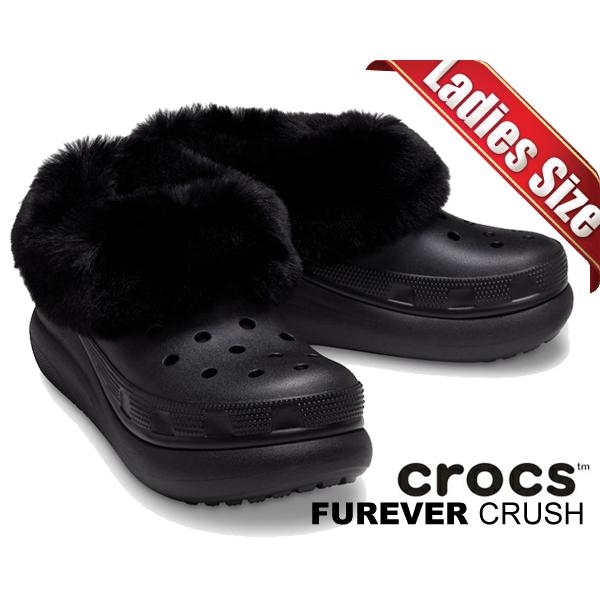 crocs（クロックス） ファー エバー クラッシュ crocs FUREVER CRUSH