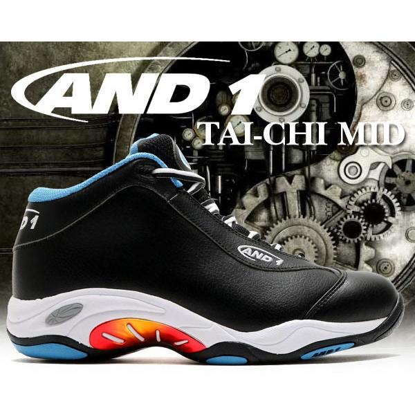 AND1（アンドワン） タイチミッド AND1 TAI CHI black/cender blue