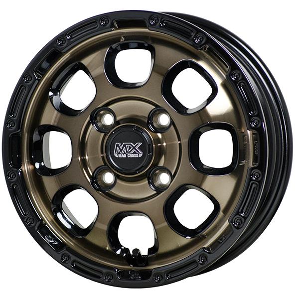 BRIDGESTONE（ブリヂストン） 業販 軽トラ タイヤ ホイール セット 4本