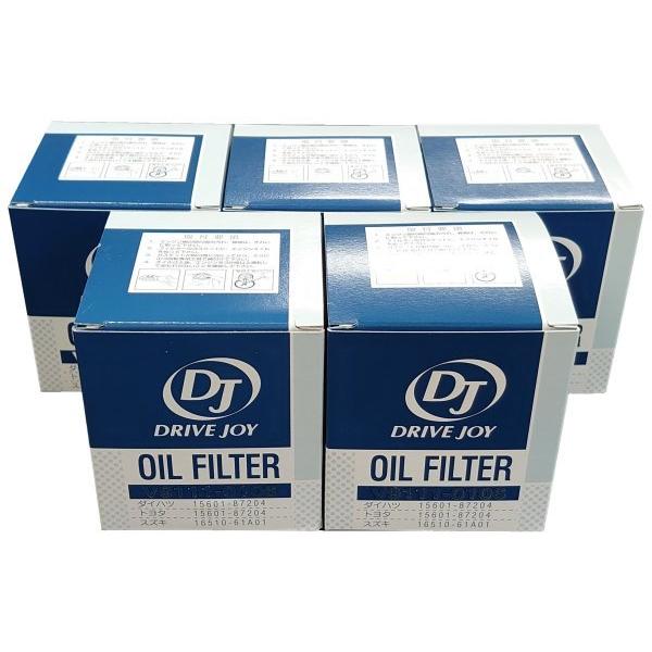 タクティー DRIVEJOY オイルフィルター 5個セット V9111-3009 x5