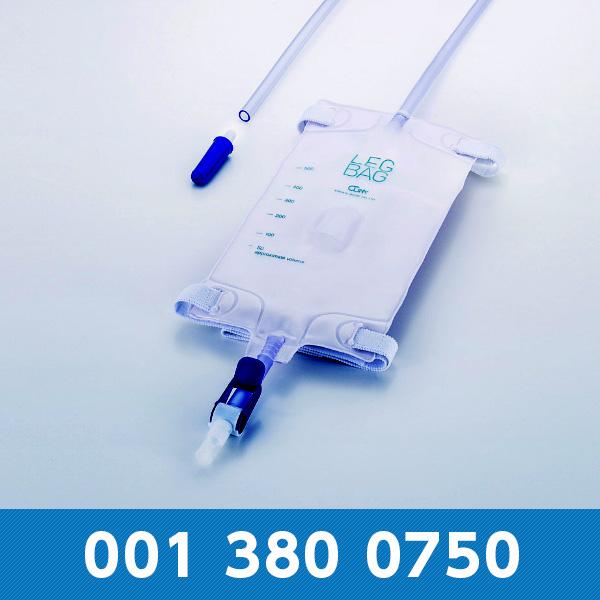 クリエートメディック クリニー レッグバッグ 750ml 001-380-0750 1箱