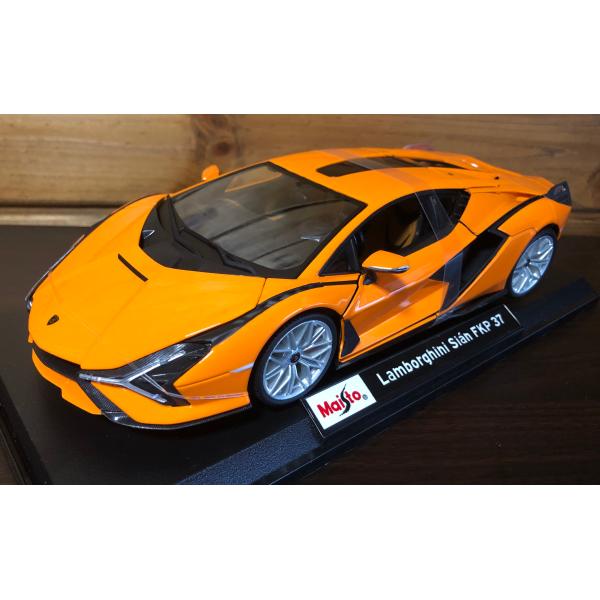 マイスト ランボルギーニ Sian FKP 37 Orange 1/18 ミニカー