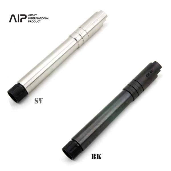 AIP マルイ ハイキャパ5.1対応 14逆ネジ付 SVステンレス BKスチール