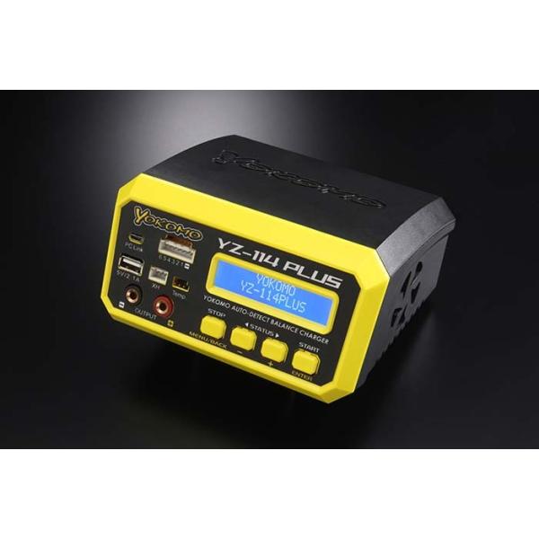 YZ-114 PLUS 高性能急速充放電器 AC100V/DC12V用 ヨコモ : みなと模型
