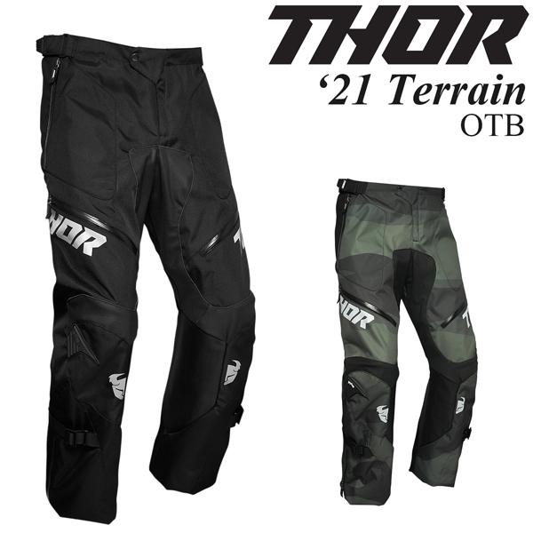 THOR（ソアー） オフロードパンツ Terrain OTB : モータースポーツ