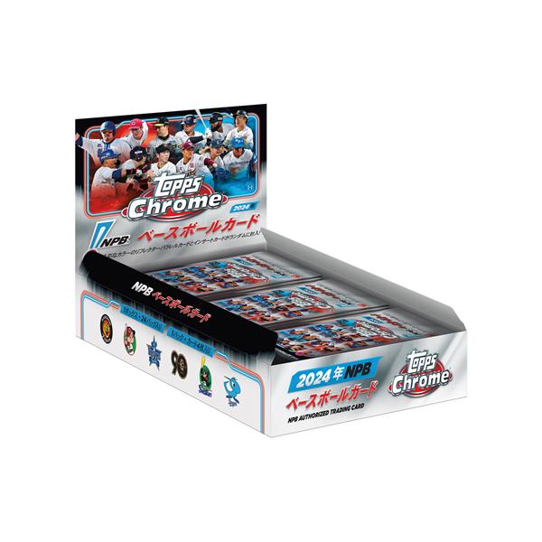 NPB Chrome トレーディングカード 24パックセット×10箱 Amazon.co.jp