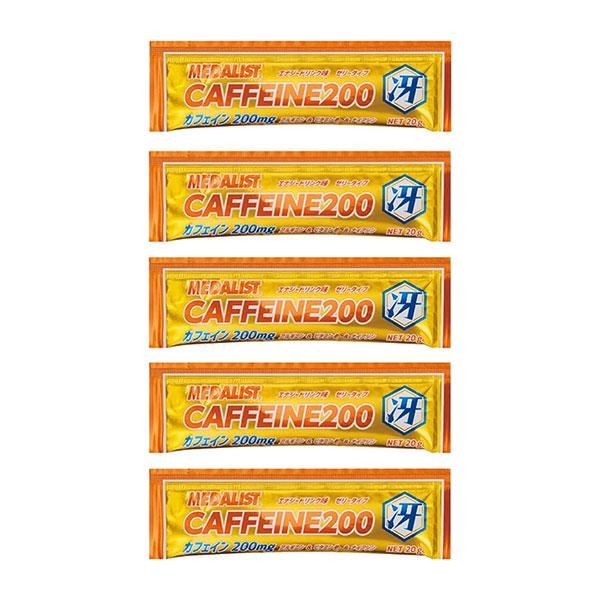 メダリスト MEDALIST カフェイン200冴 カフェインジェル 5袋 補給食