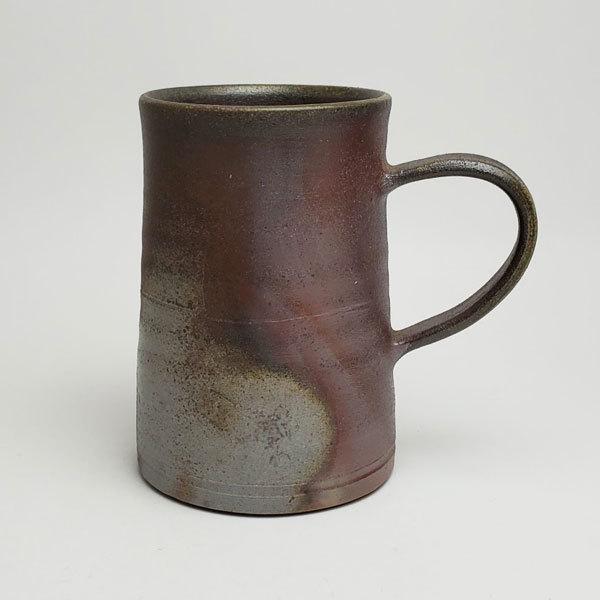 備前焼 手付麦酒呑（桟切）| おしゃれ 日本製 工芸品 山口県 和食器