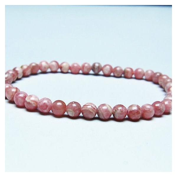 インカローズ ロードクロサイト ブレスレット 5mm t16-15659 : 誠安