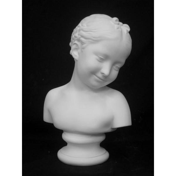 A−330 パンパローニ作少女胸像（旧：ドナテルロ少女） : 石膏像