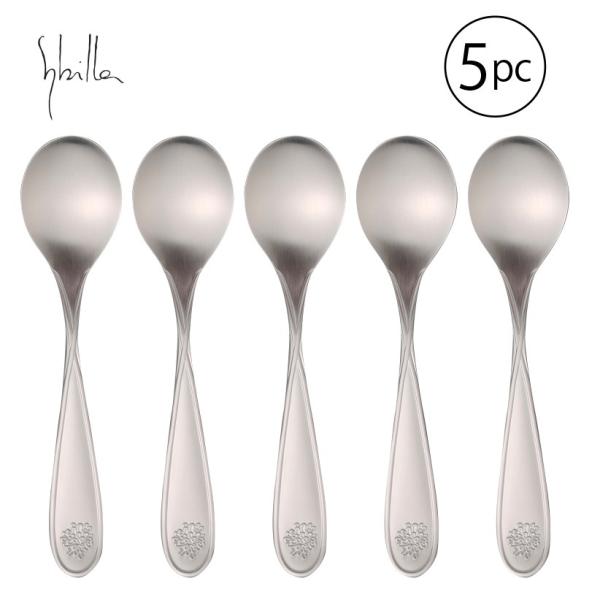 Sybilla（シビラ） カトラリー ティースプーン 5本 まとめ買い