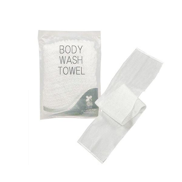 ホテルアメニティ 浴用タオル 伸縮 ボディウォッシュタオル(BODY WASH
