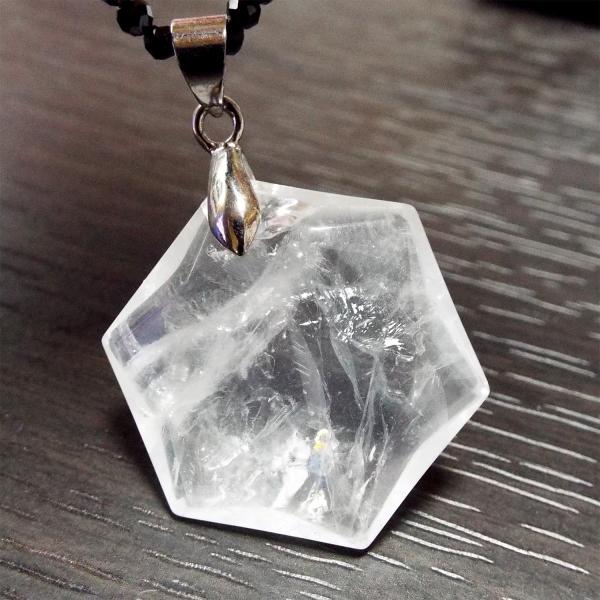 天然石 パワーストーン ペンダントトップ 六芒星 ヘキサグラム ダビデ