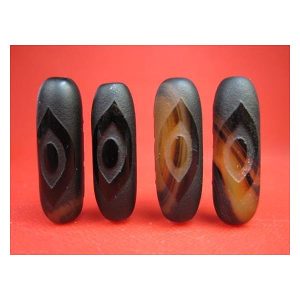 876 天珠 八眼六字真言天珠 梵字 貴重 珍品 dzibeads！ 已嫁這個非常