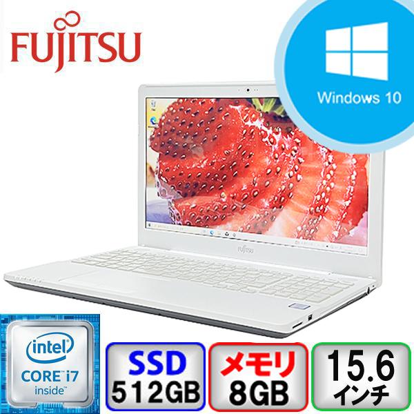 LaVie 富士通 LIFEBOOK AH50/X FMVA50XWP Core i7 8GB メモリ 512GB